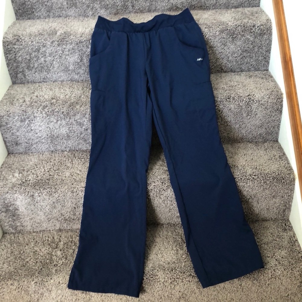 Navy blue scrub pants